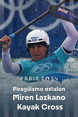 Piragüismo JJOO París 2024 - Slalom: Kayak Cross (F): Serie 3