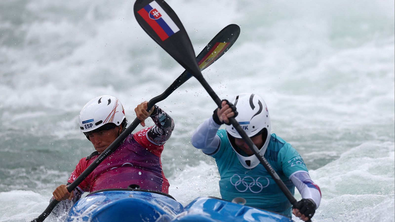 París 2024 - Piragüismo Slalom: Kayak Cross (F): Serie 7 - Ver ahora