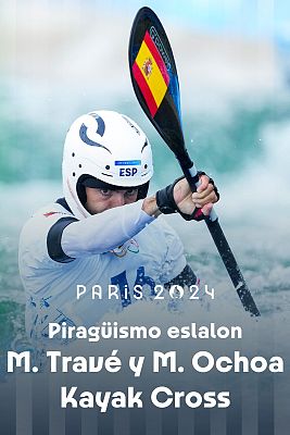 Piragüismo JJOO París 2024 - Slalom: Kayak Cross (M): Serie 2