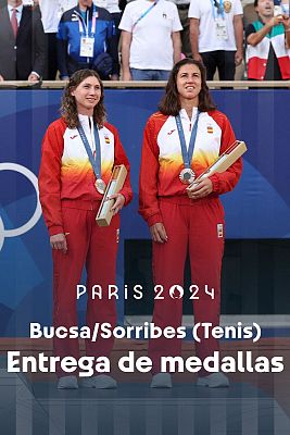 Tenis JJOO París 2024 - Entrega de medallas dobles (F)