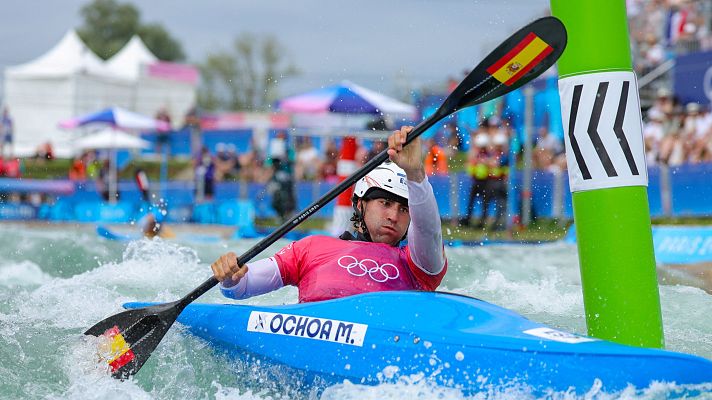 Piragüismo JJOO París 2024 - Kayak Cross | Manuel Ochoa avanza a cuartos y Miquel Travé dice adiós
