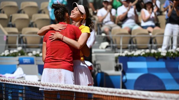 Tenis JJOO París 2024 - Bucsa - Sorribes: "Era el sueño de mi vida conseguir una medalla olímpica"