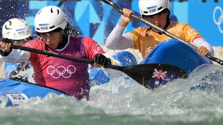 Piragüismo JJOO París 2024 - Kayak cross | Maialen Chorraut avanza a cuartos y Lazkano se despide