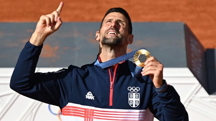 Tenis JJOO París 2024 - Djokovic a RTVE: "Es un éxito completamente diferente, de emociones y sensaciones con respecto a los otros"
