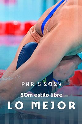 Natación JJOO París 2024 - Final natación 50m (F): Sjoestroem, "a su ritmo" para ganar el oro