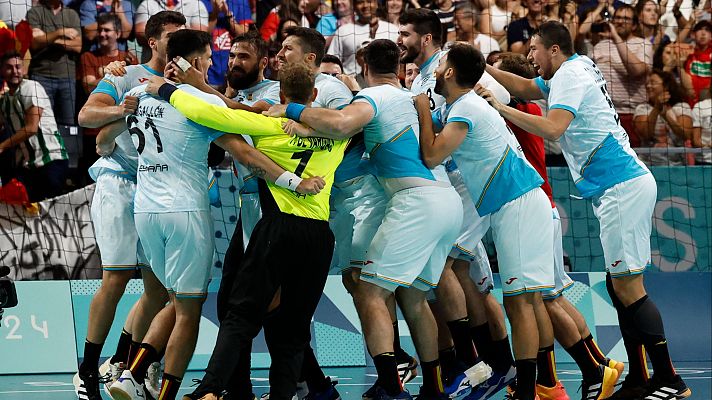 Balonmano JJOO París 2024 - España - Croacia (M) balonmano: los 'Hispanos' pelean, con uñas y dientes, el pase a cuartos de final
