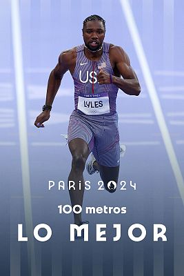 Atletismo JJOO París 2024 - Final 100m lisos (M): Noah Lyles es el hombre más rápido del mundo por cinco milésimas