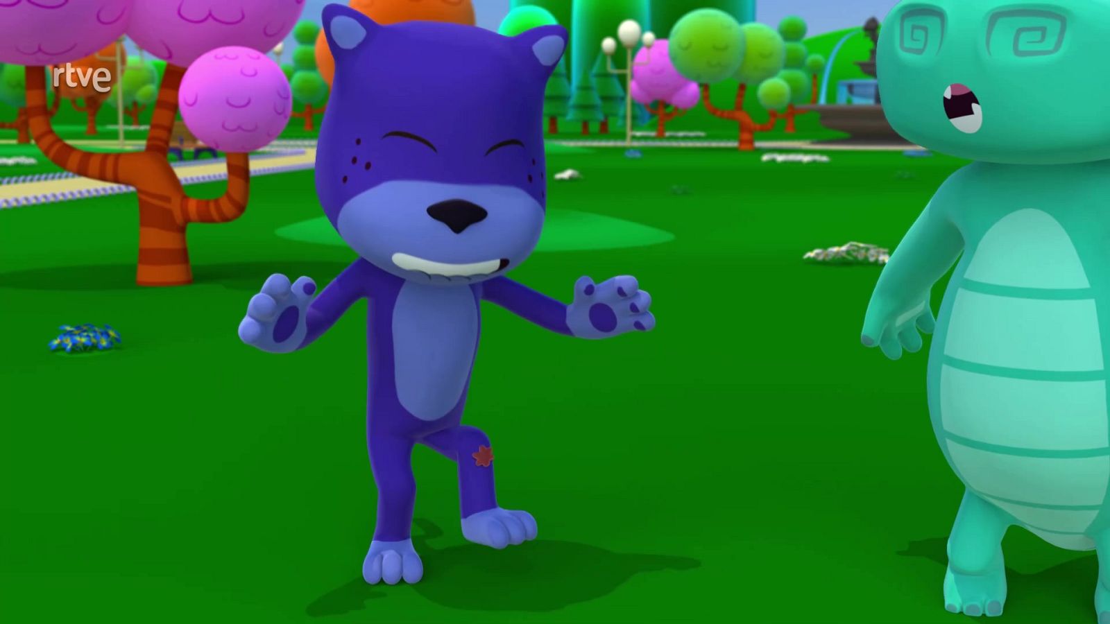 Canciones del zoo - La mancha loca - El Reino Infantil | Ver