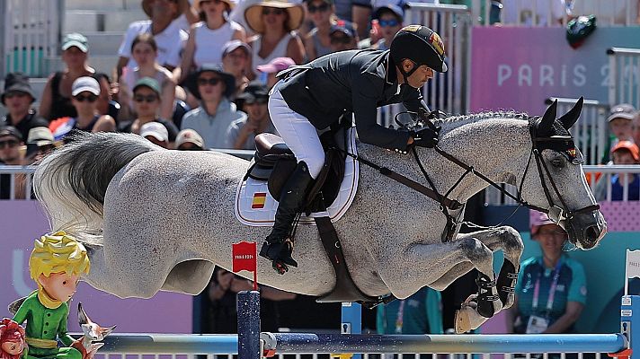 Hípica JJOO París 2024 - Saltos individual. Clasificatorias:Ismael García Roque