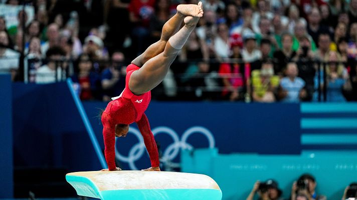 Gimnasia artística JJOO París 2024 - Final Aparatos: Salto de potro (F)