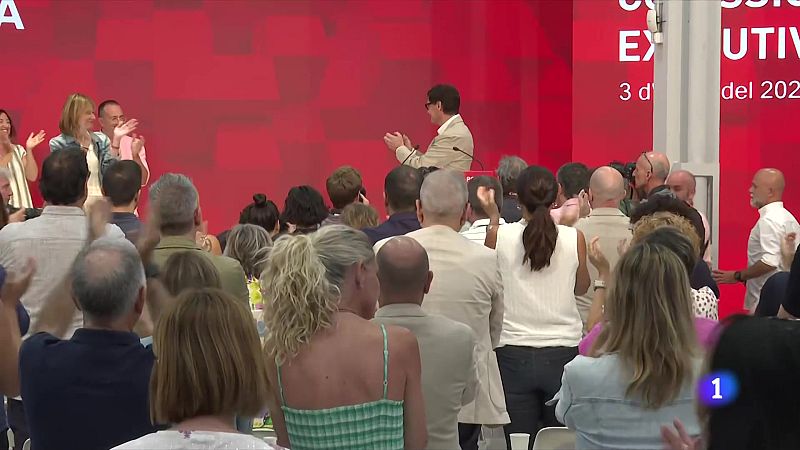 Salvador Illa, pendent del vot de les joventuts d'ERC - L'Informatiu | Ver