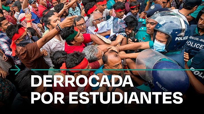 Modo Digital - La primera ministra de Bangladés dimite y abandona el país ante las fuertes protestas
