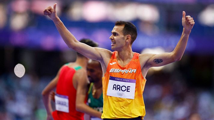 Atletismo JJOO París 2024 - Dani Arce se mete en la final de 3.000m obstáculos y continúa su aventura en París 2024