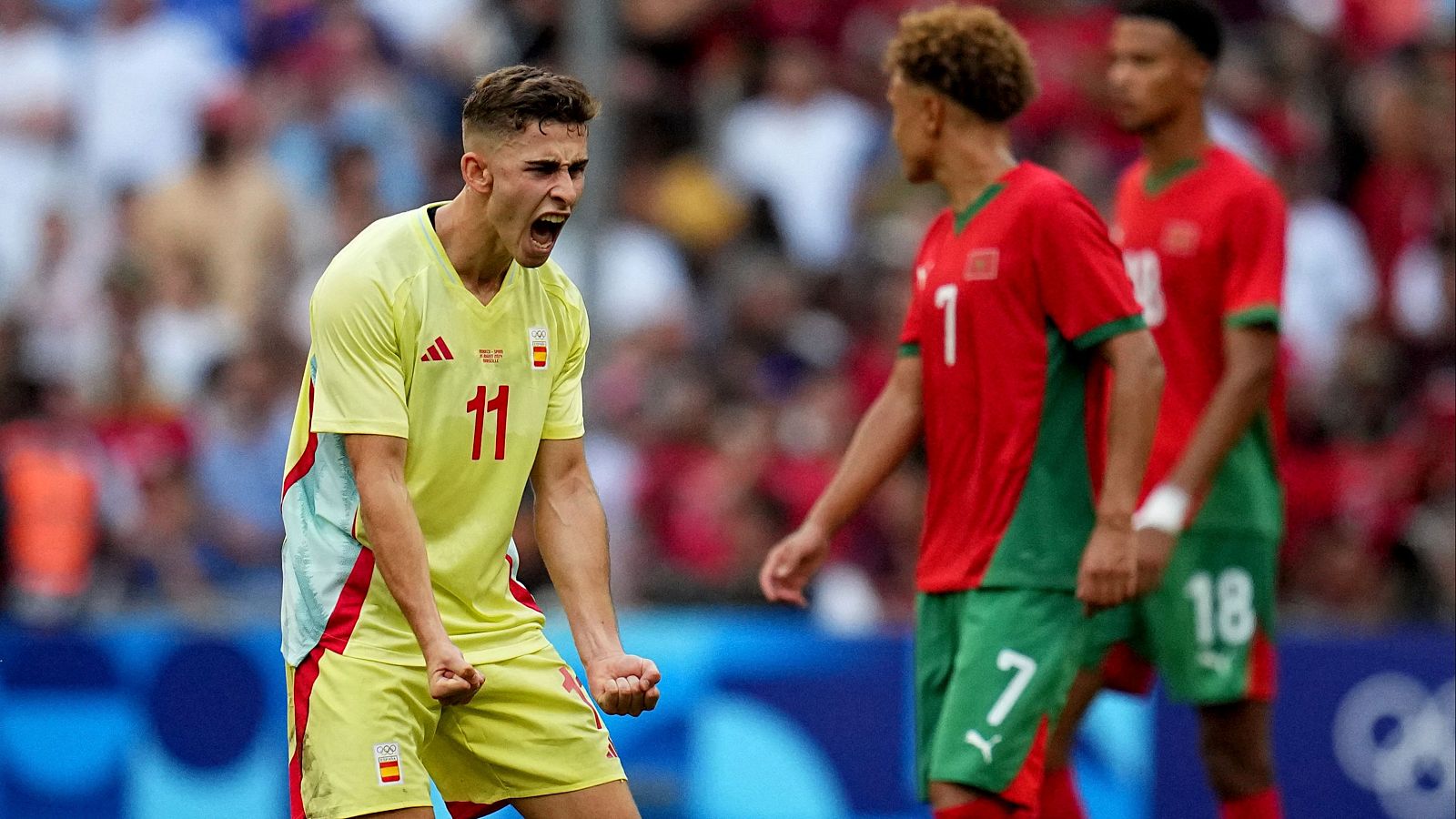 Marruecos - España (M) Fútbol: Fermín y Juanlu arman una remontada con destino a la final