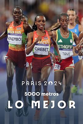 Atletismo JJOO París 2024 - Atletismo 5000m (F): Chebet se lleva el oro y Kipyegon una descalificación