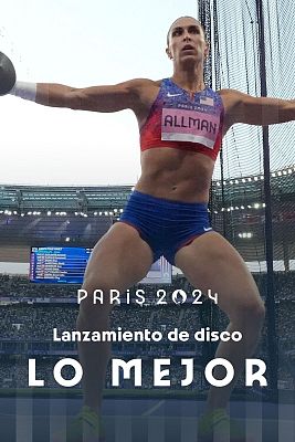 Atletismo JJOO París 2024 - La estadounidense Valarie Allman revalida el oro en lanzamiento de disco femenino