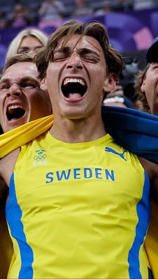  - Duplantis, medalla olímpica y récord del mundo | Atletismo: final de pértiga (m) | JJOO Paris 2024