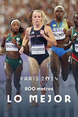 Atletismo JJOO París 2024 - La británica Keely Hodgkinson obtiene su primer oro olímpico en los 800m de París 2024