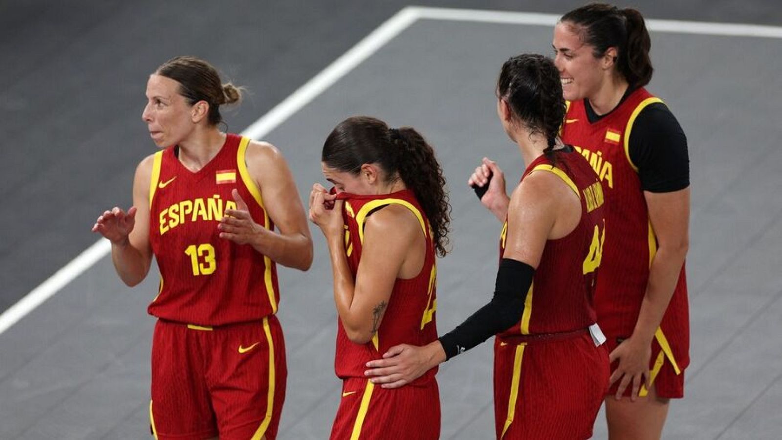 Selección femenina española baloncesto 3x3, a RTVE: "Esta plata sabe a oro" - Baloncesto 3x3 JJOO París 2024 | Ver
