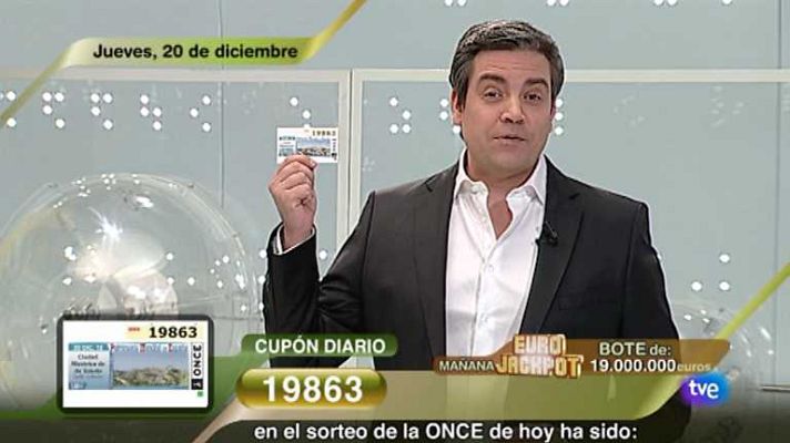 Sorteos ONCE - Sorteo ONCE - 20/12/12