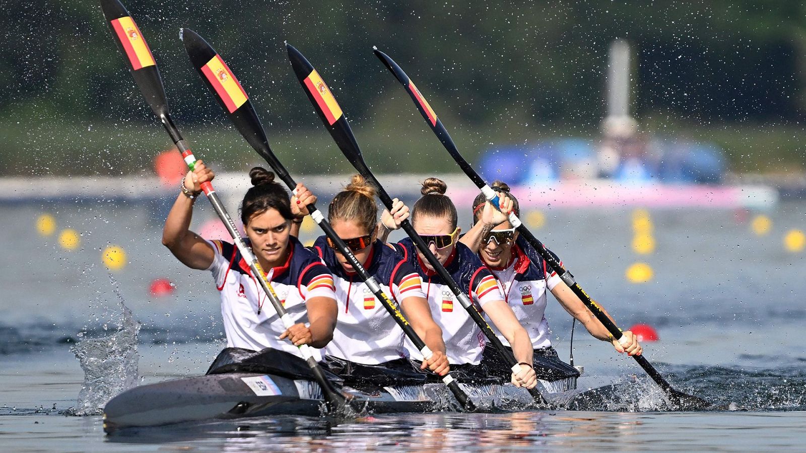 París 2024 - Piragüismo Sprint: K4 500m (F). Clasificatorias. Serie 1 - Ver ahora