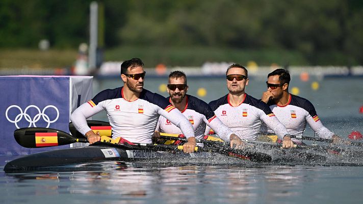 Piragüismo JJOO París 2024 - El K4 500 se mete en las semifinales de París 2024