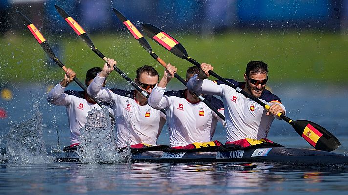 Piragüismo JJOO París 2024 - Sprint: K4 500m (M). Clasificatorias