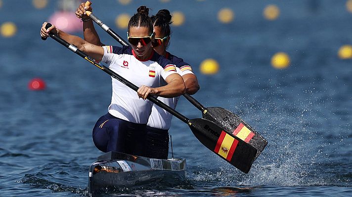 Piragüismo JJOO París 2024 - Sprint: C2 500m (F). Serie 2