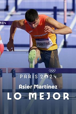Atletismo JJOO París 2024 - Atletismo París 2024 - Asier Martínez, a la semifinal de 110m vallas desde la repesca