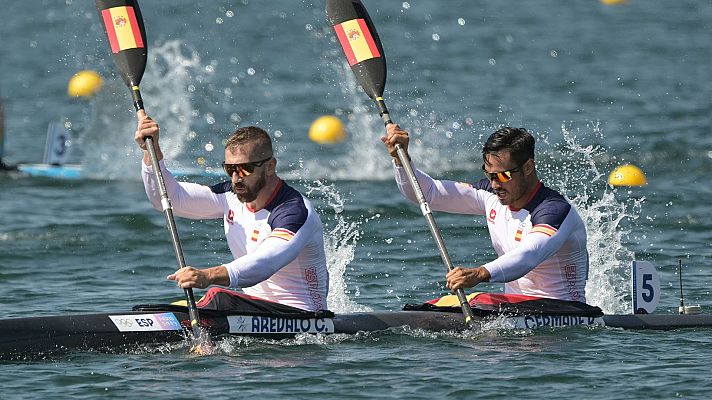 Piragüismo JJOO París 2024 - Sprint: K2 500m (M). Serie 3