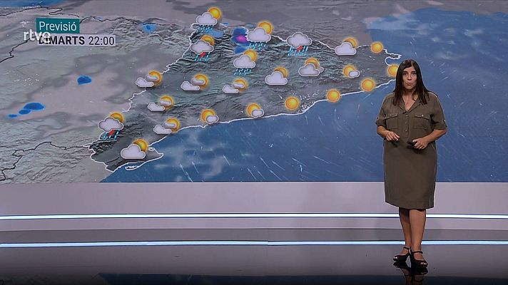 El temps - Un clàssic de l'estiu: sol, tempestes de tarda i calor intensa