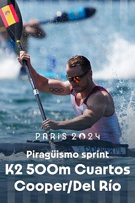 Piragüismo JJOO París 2024 - Sprint: Cuartos: K2 500m (M).