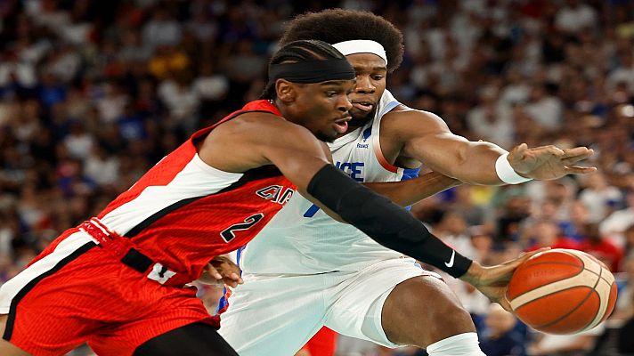 Baloncesto JJOO París 2024 - Cuartos: Francia - Canadá (M)