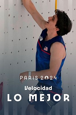 Escalada deportiva JJOO Paris 2024 - Sam Watson, récord del mundo en escalada de velocidad (M)