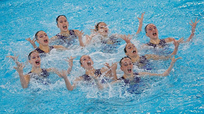 Natación artística JJOO París 2024 - Fase clasificatoria: Equipos rutina libre