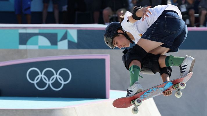 Skateboarding JJOO París 2024 - Skate 'park': Naia Laso termina 7ª pese a sus problemas de espalda en una final histórica