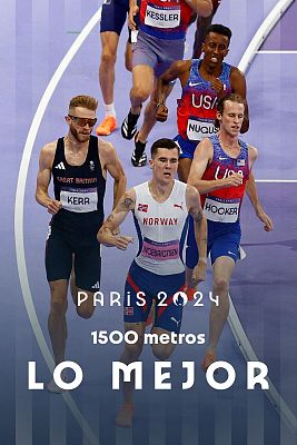 Atletismo JJOO París 2024 - Atletismo final 1500m (M): Cole Hocker sorprende con récord olímpico y se queda con el oro