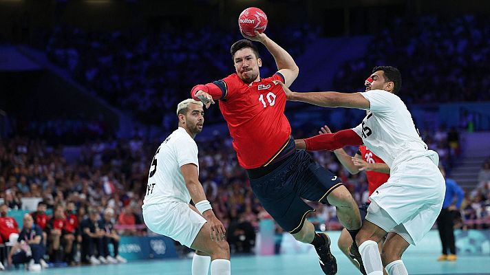 Balonmano JJOO París 2024 - Cuartos. España - Egipto (M)