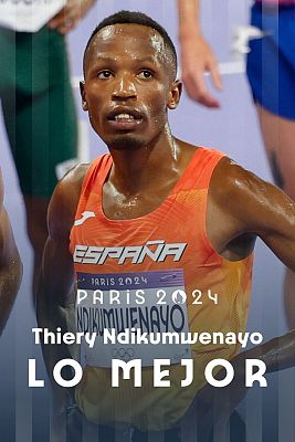 Atletismo JJOO París 2024 - Ndikumwenayo se cae en las series del 5.000m pero es recalificado y correrá la final