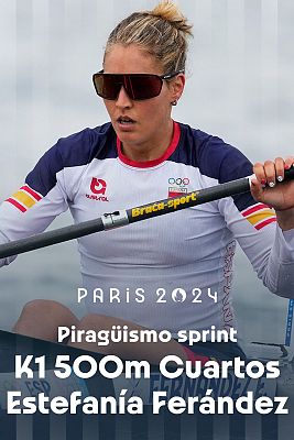 Piragüismo JJOO París 2024 - Sprint: 1/4 final: K1 500m (F)