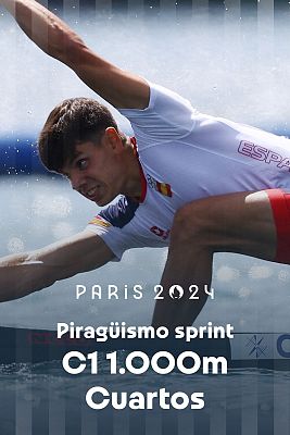 Piragüismo JJOO París 2024 - Sprint: 1/4 final: C1 1000m (M)
