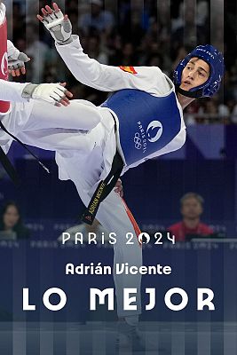Taekwondo JJOO París 2024 - Adrián Vicente cae en el combate por el bronce en taekwondo