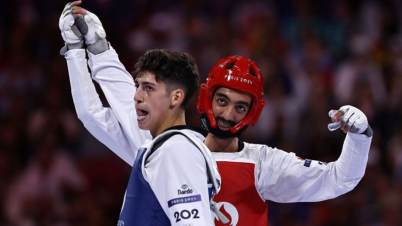 El taekwondista Adrián Vicente cae en el combate por el bronce en la categoría de -58kg