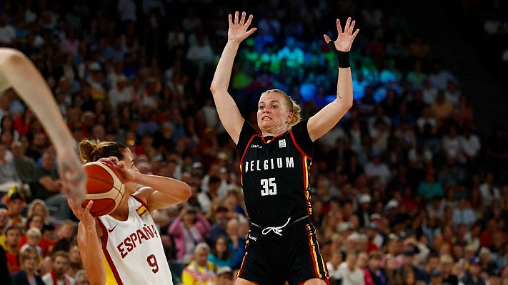Baloncesto JJOO París 2024 - Vanloo y Meesseman ponen fin con su acierto a los Juegos Olímpicos de España