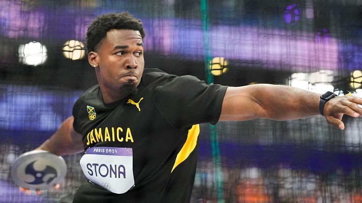Juegos Olímpicos París 2024 - Rojé Stona consigue el oro y fija nuevo récord olímpico en lanzamiento de disco