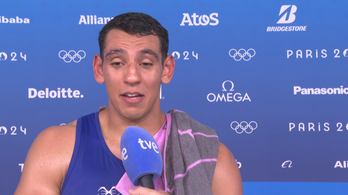 Boxeo JJOO París 2024 - Ayoub Ghadfa: "El trabajo está saliendo"