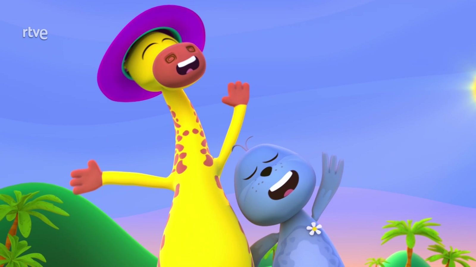 Canciones del Zoo interpreta "La jirafa y la foca". - El Reino Infantil | Ver