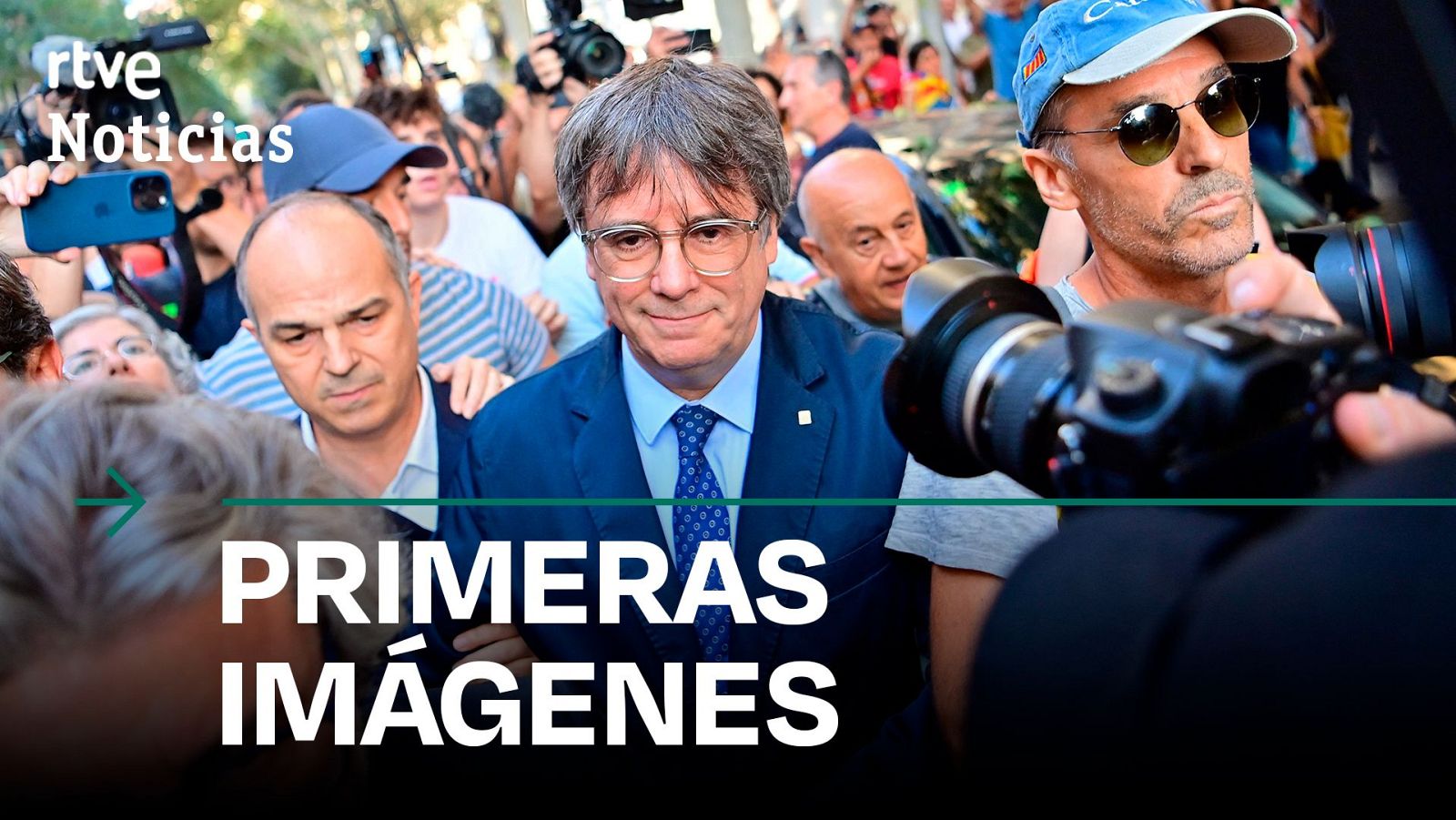Puigdemont avanza hacia el parlament. - Modo Digital | Ver