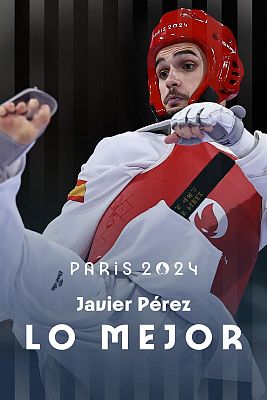 Taekwondo JJOO París 2024 - Pelea por el bronce: taekwondo -68kg (M): J. Pérez Polo (ESP) vs. E.Pontes (BRA)