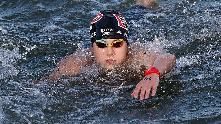 Aguas abiertas JJOO París 2024 - Natación + Aguas abiertas (F): Ángela Martínez se queda a las puertas del diploma olímpico